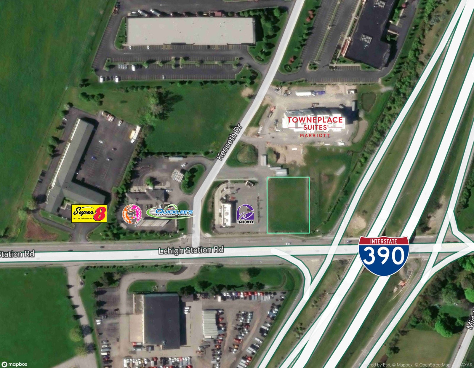 1012 Lehigh Station Road Aerial