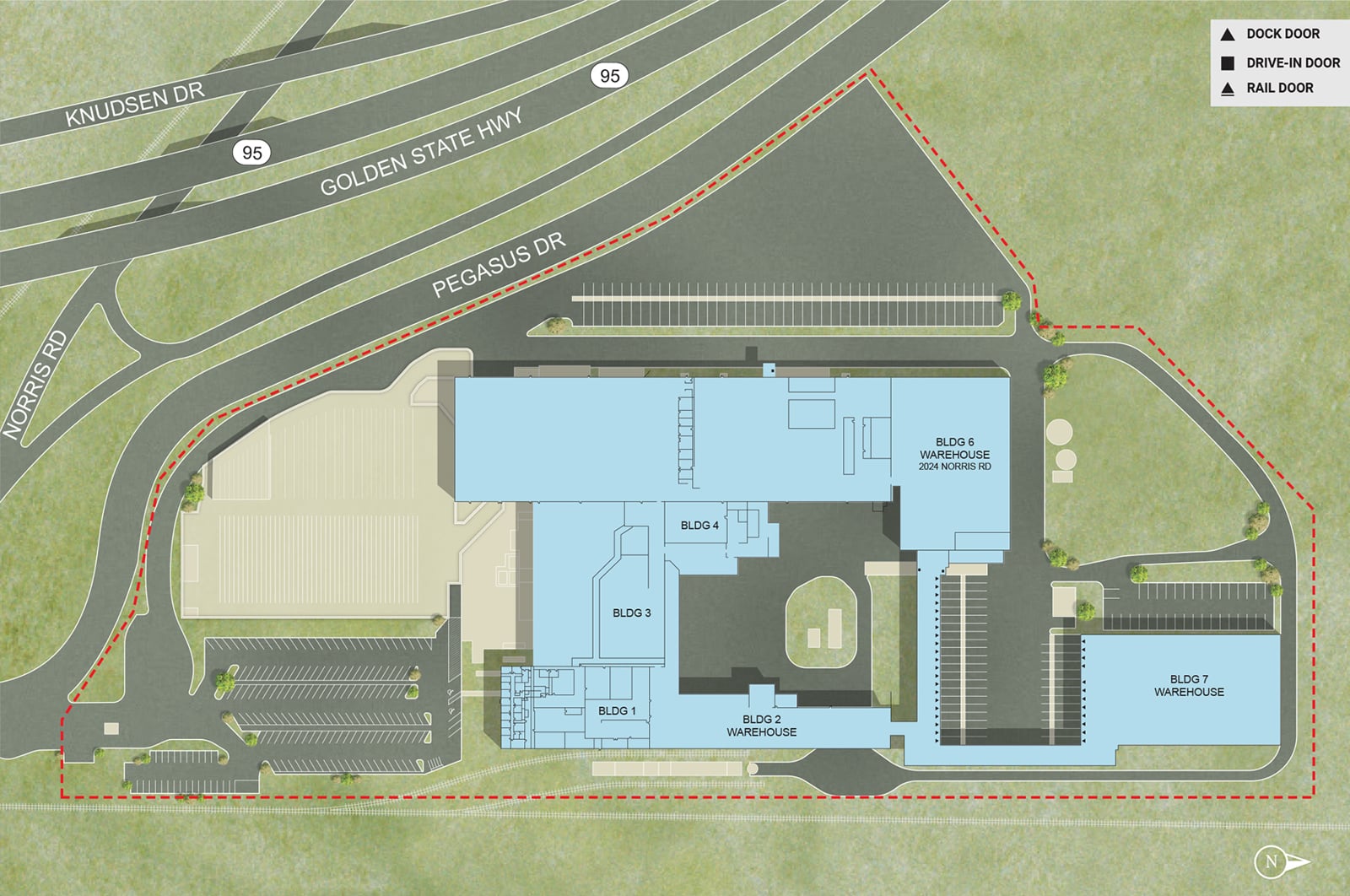 2024 Norris Rd Site Plan
