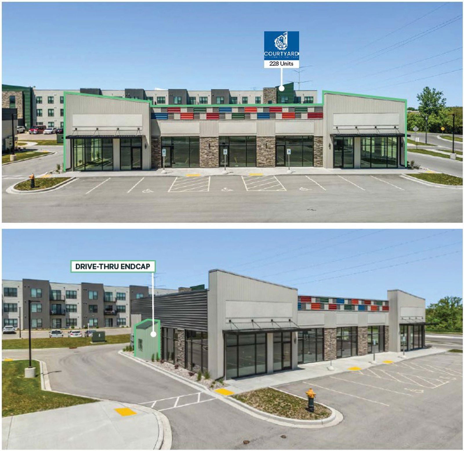 Building Photos_Shoppes at Cobblestone Park, Sturtevant