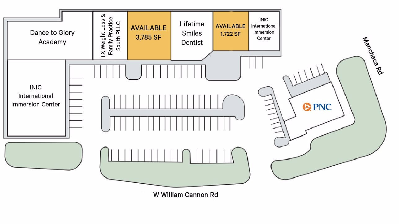2100 William Cannon Site Plan_labeled