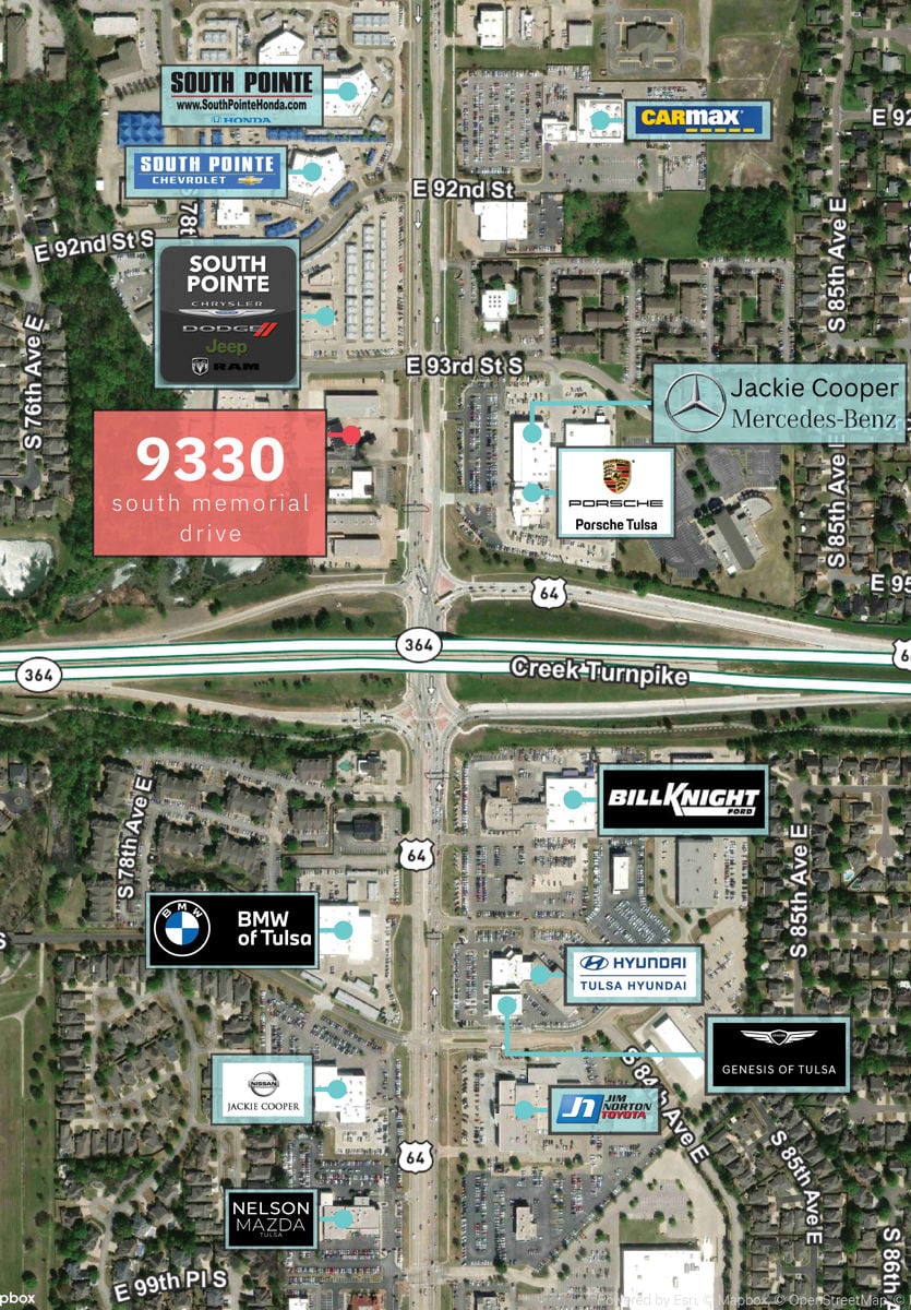 9330 S Memorial - Satellite Image