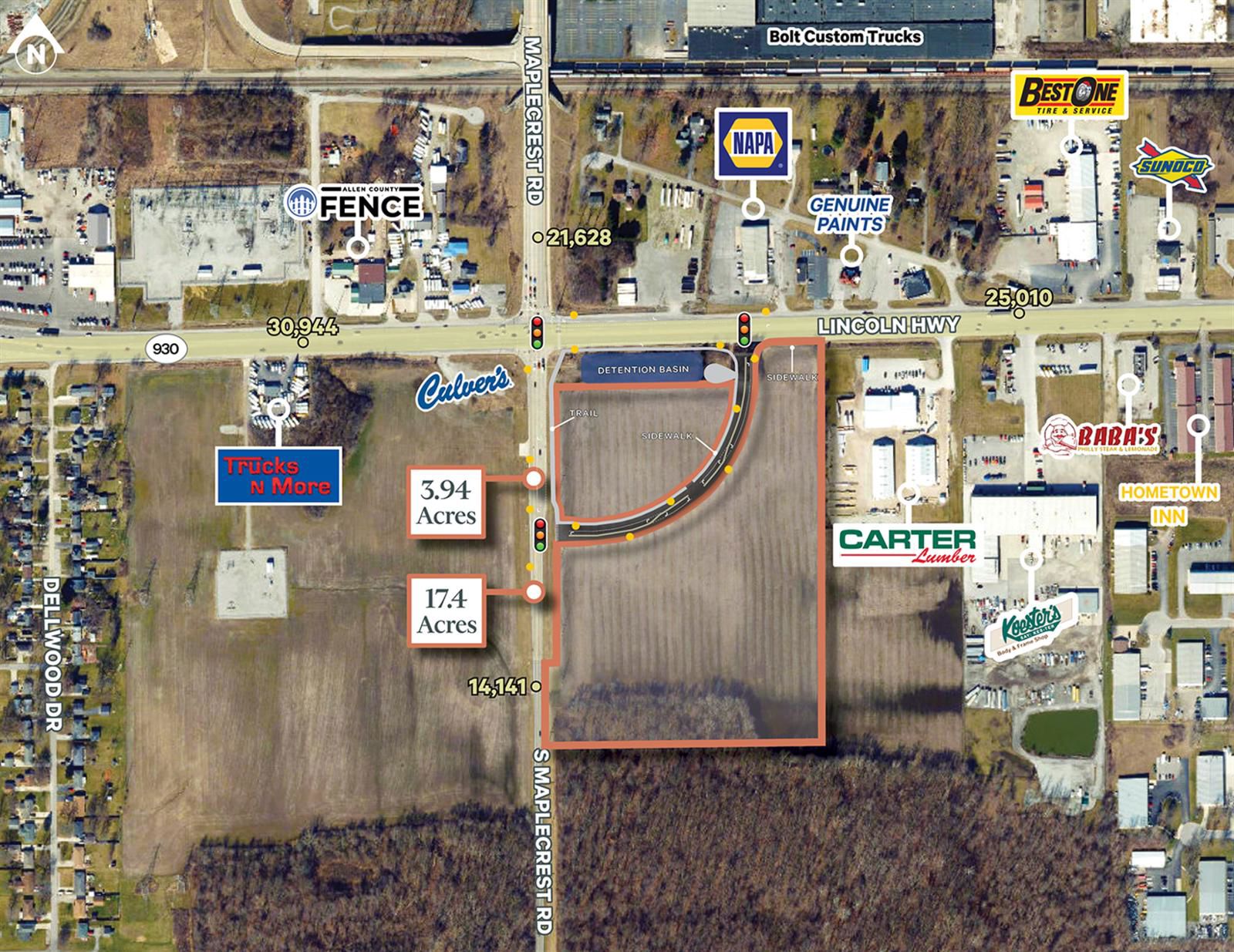 Fort Wayne_Site Map