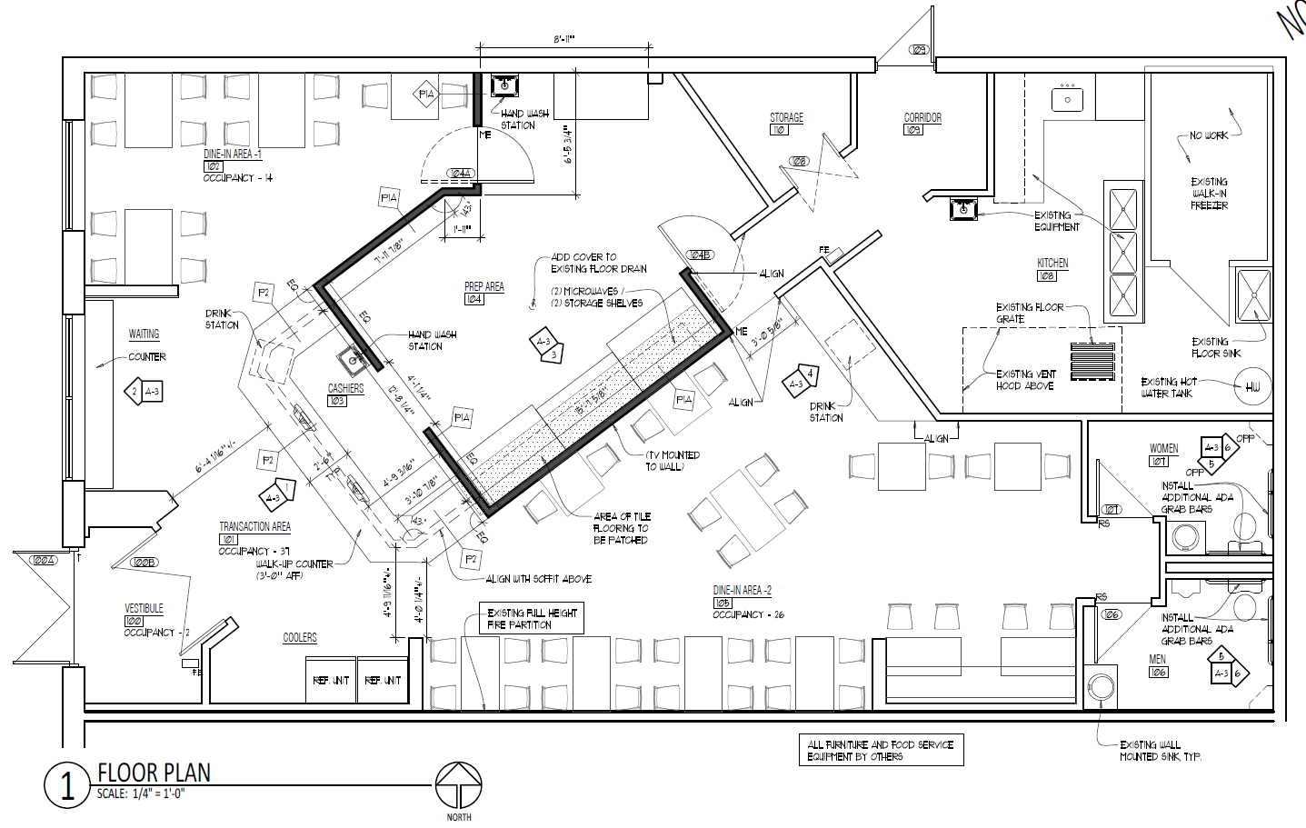 Taco Casa Floor Plan