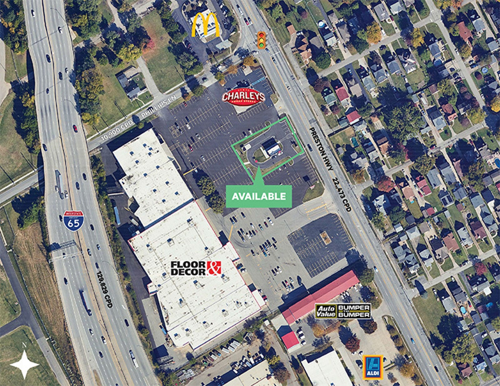 Aerial - 3410 Preston Hwy CL