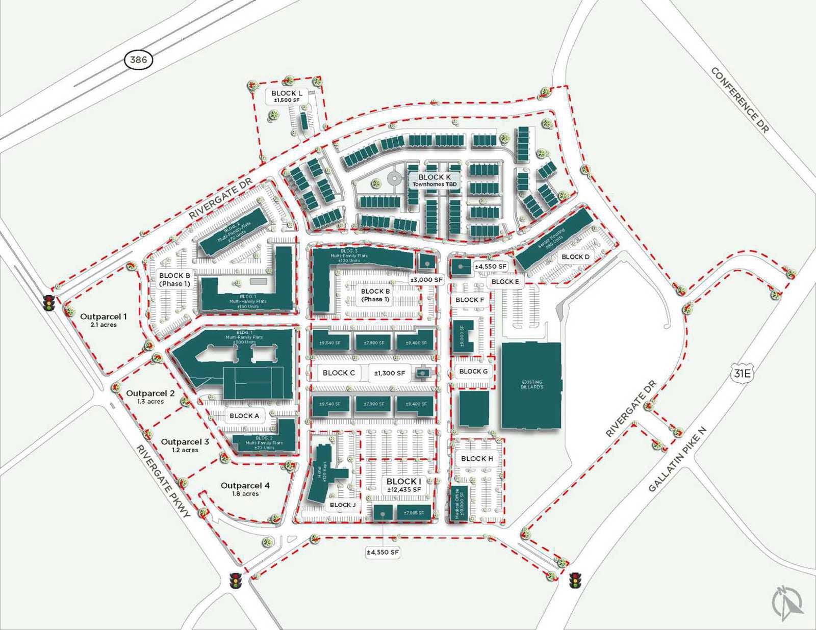 Rivergate Mall Master_ Site Plan