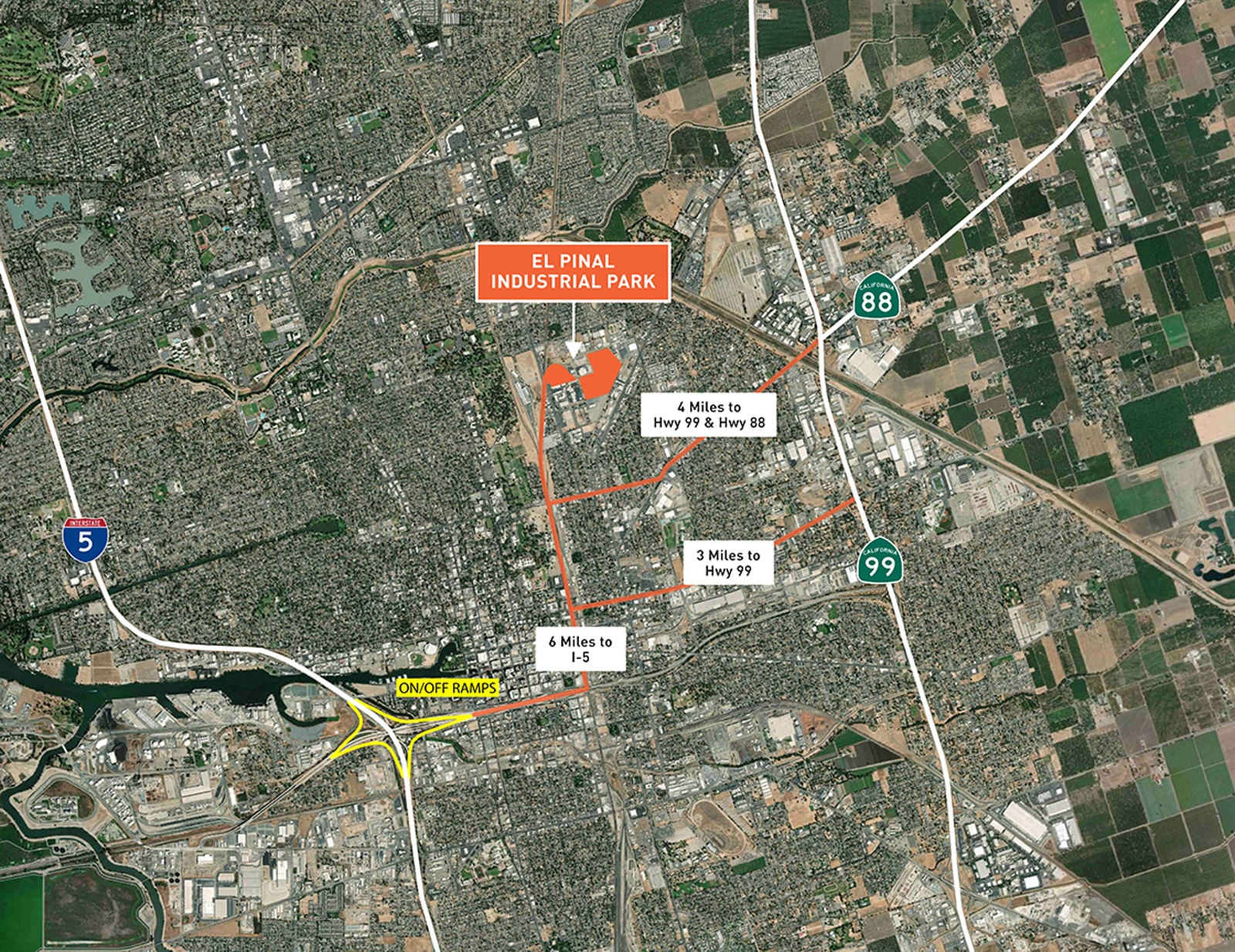 El Pinal Industrial Park Aerial