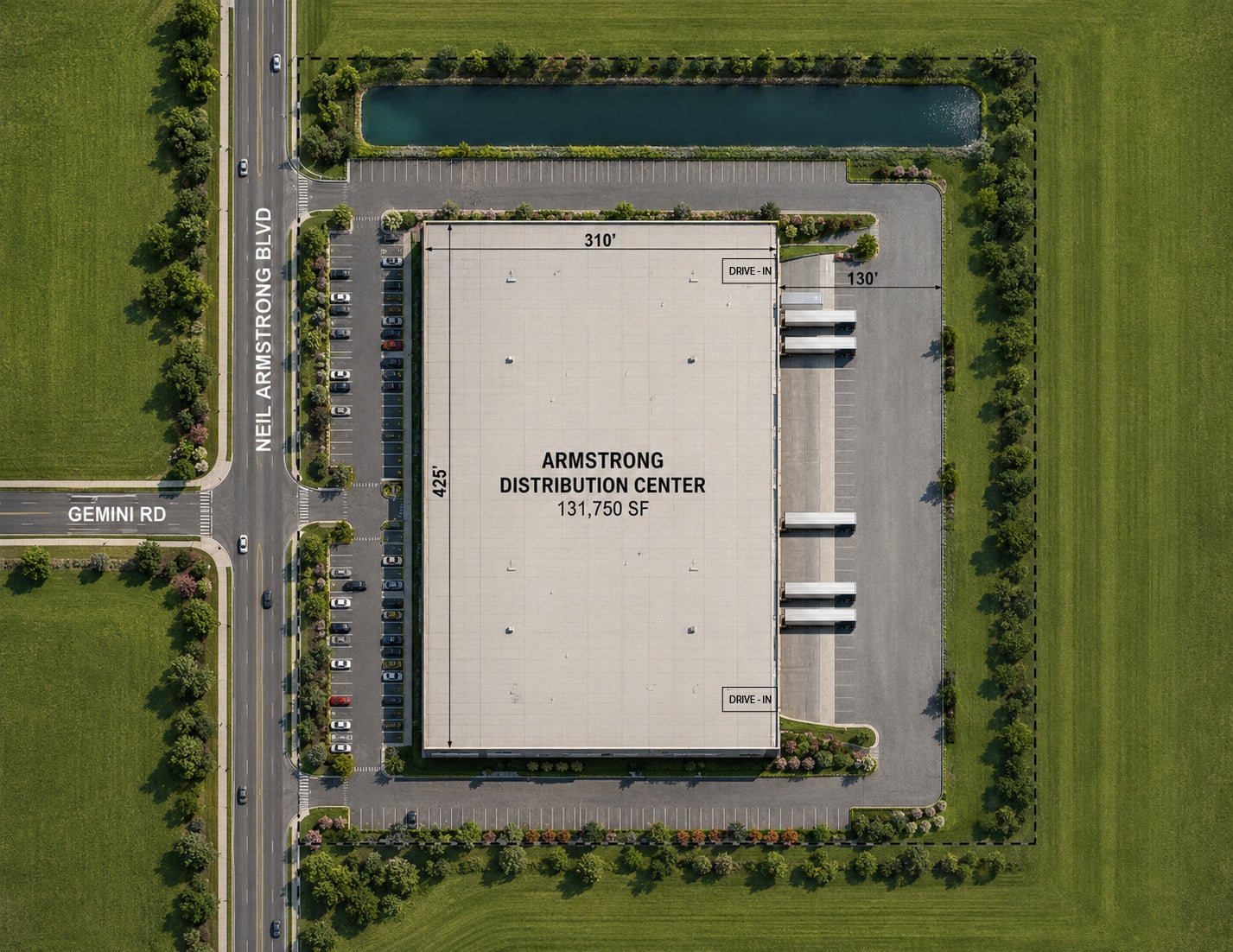Armstrong Distribution Center Site Plan