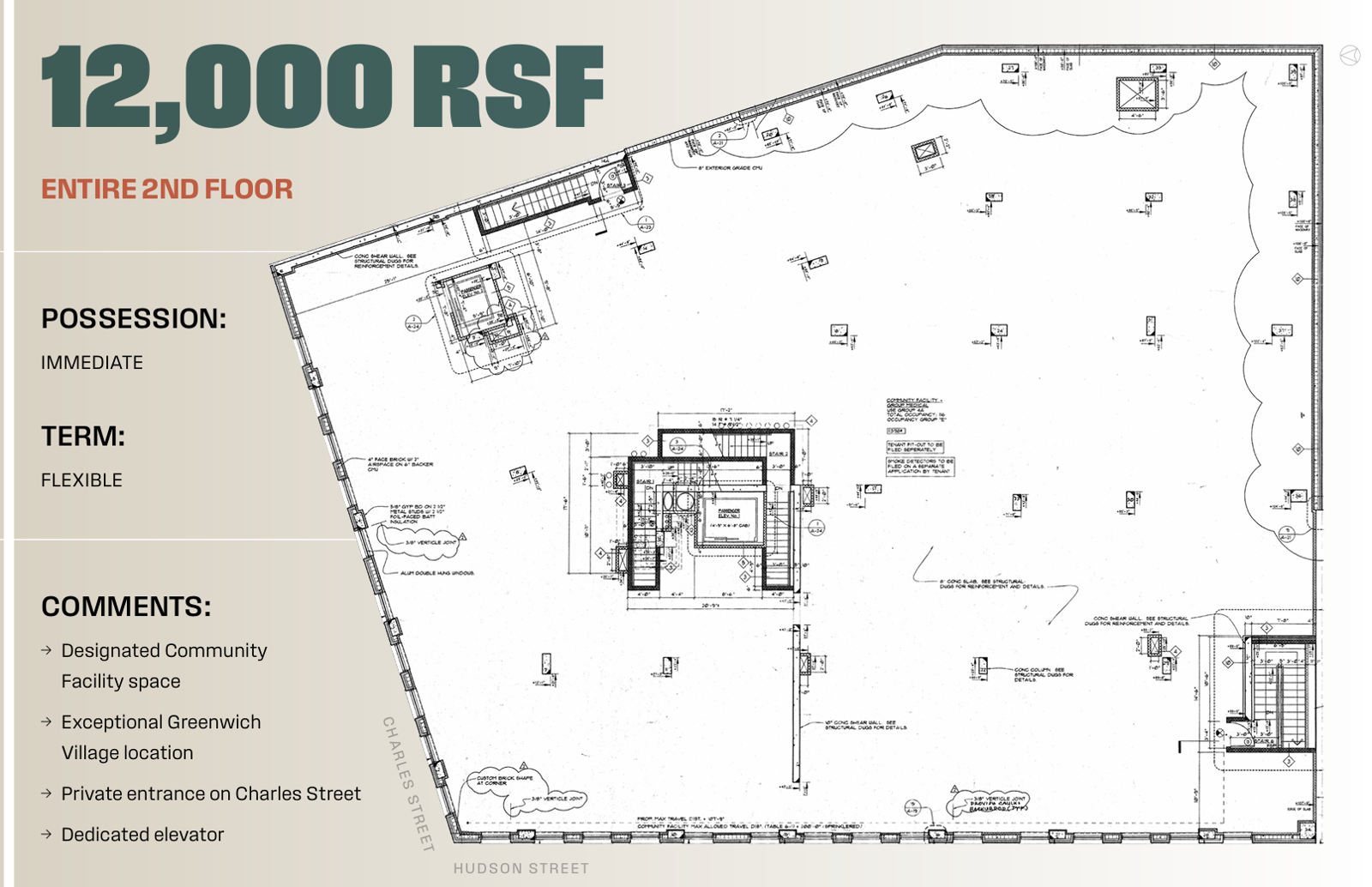 112 Charles Floor Plan