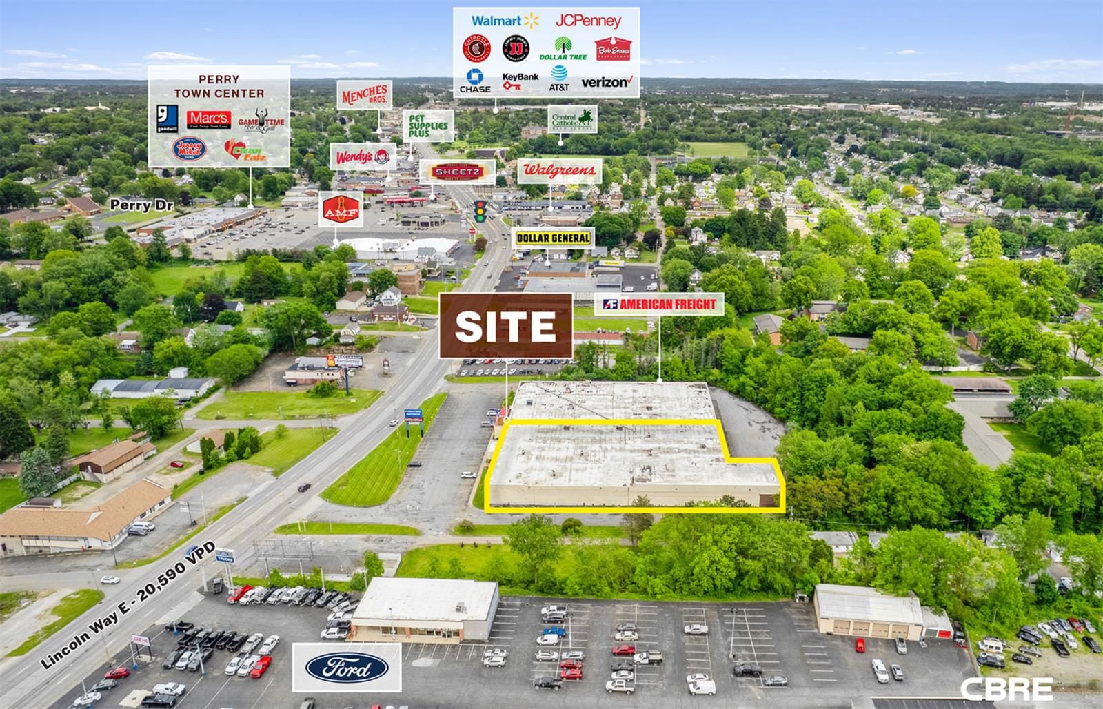 32,000 SF Former OfficeMax 4333 Lincoln Way East - Image 3
