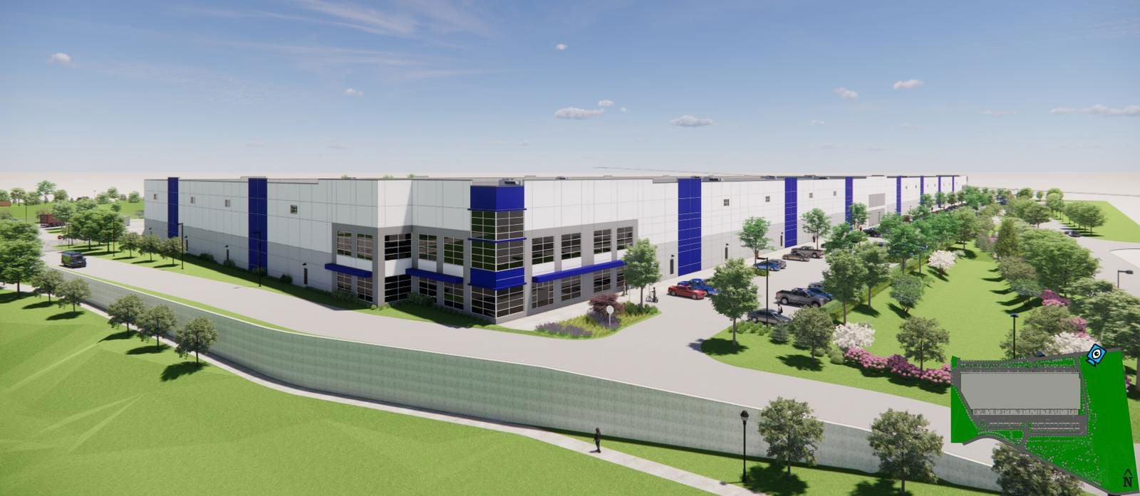 Rendering -- Northeast View