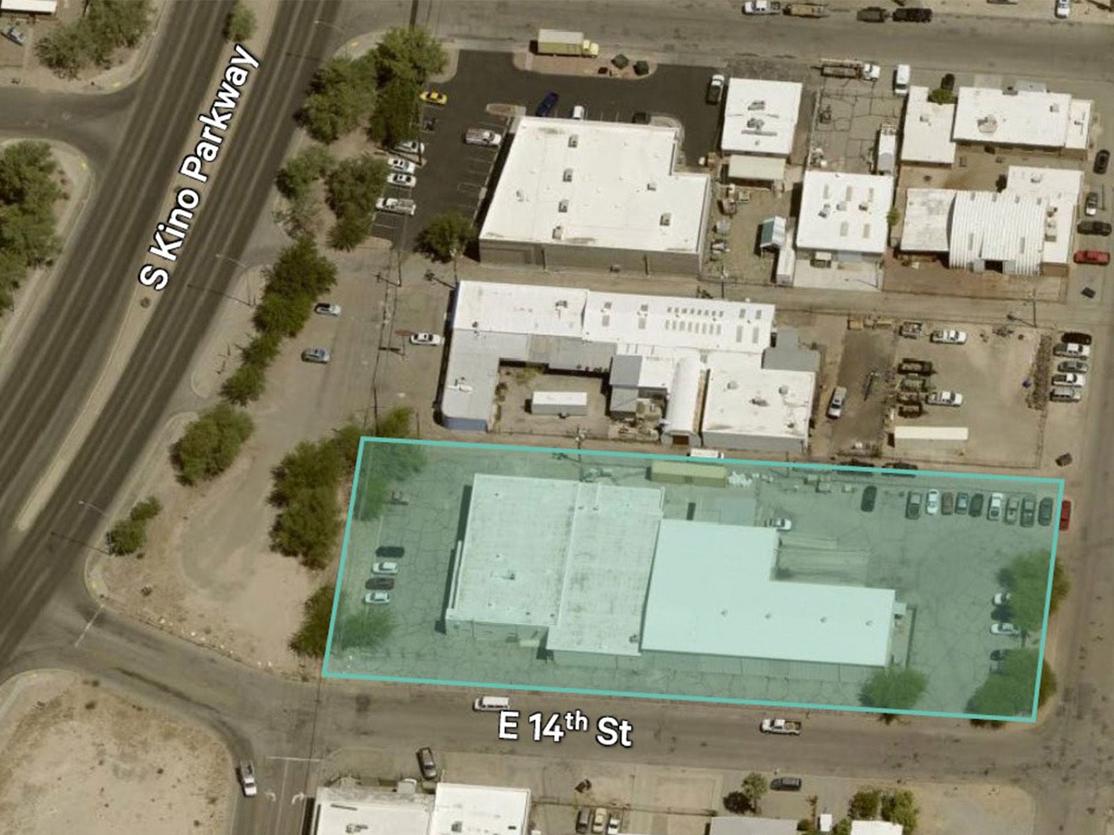 345 S Kino Pkwy - Aerial