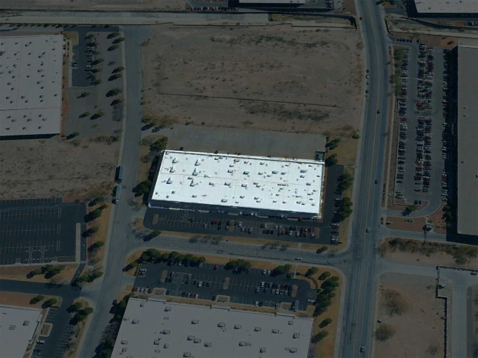 7730 Market Center Avenue - Aerial View