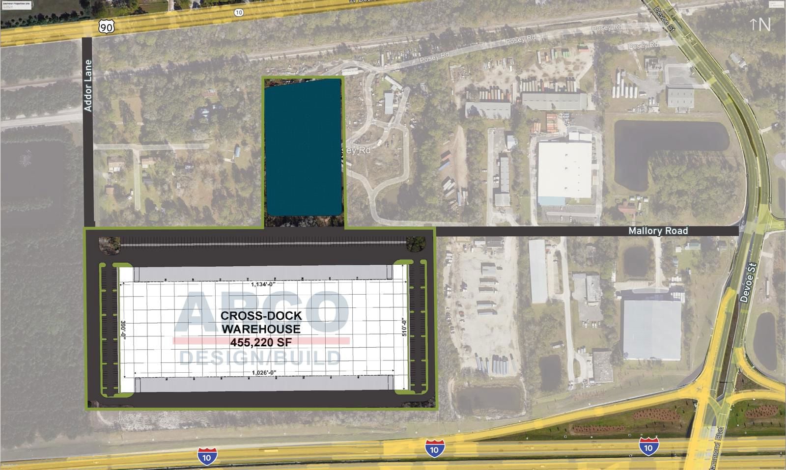 514 Addor Lane - Site Plan