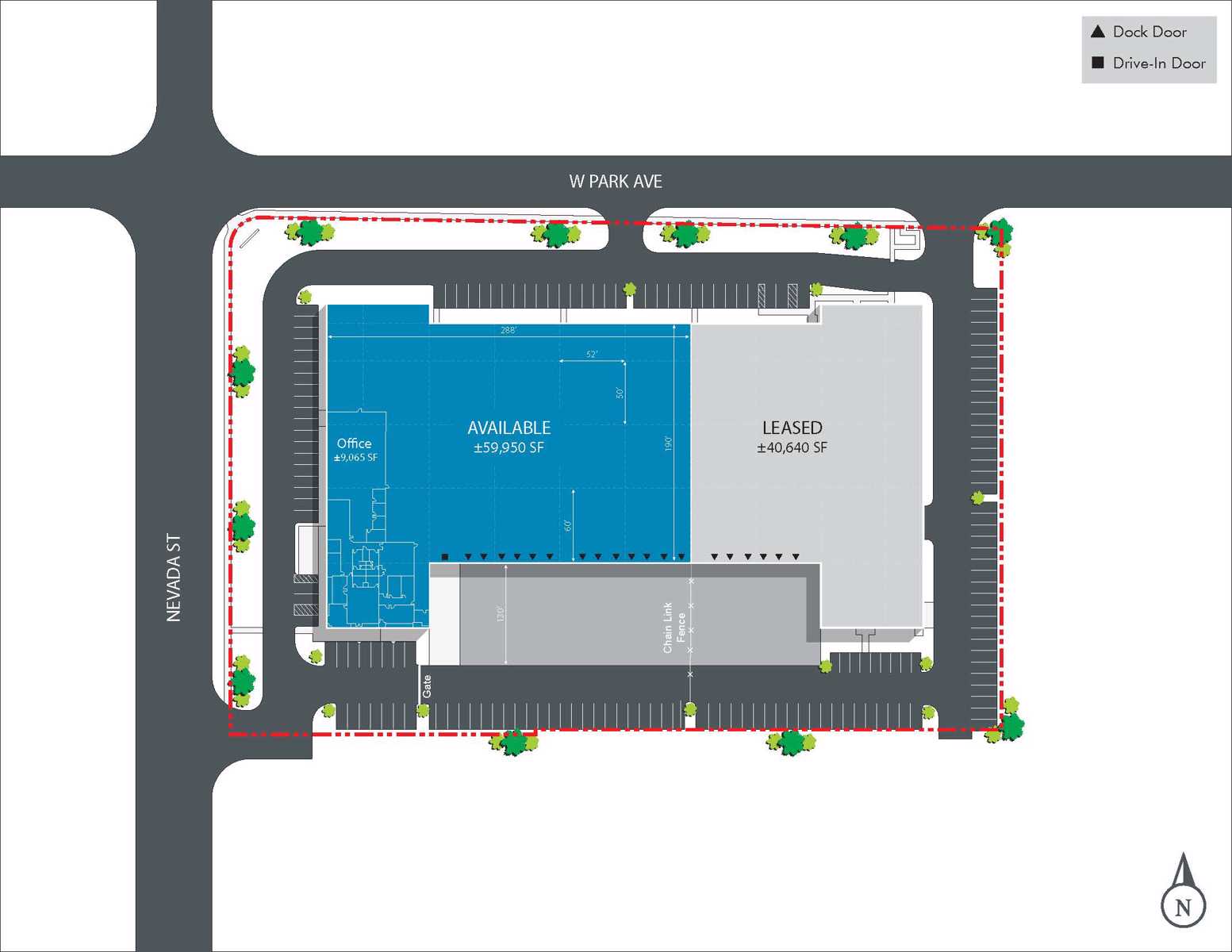 490 Nevada St - Site Plan