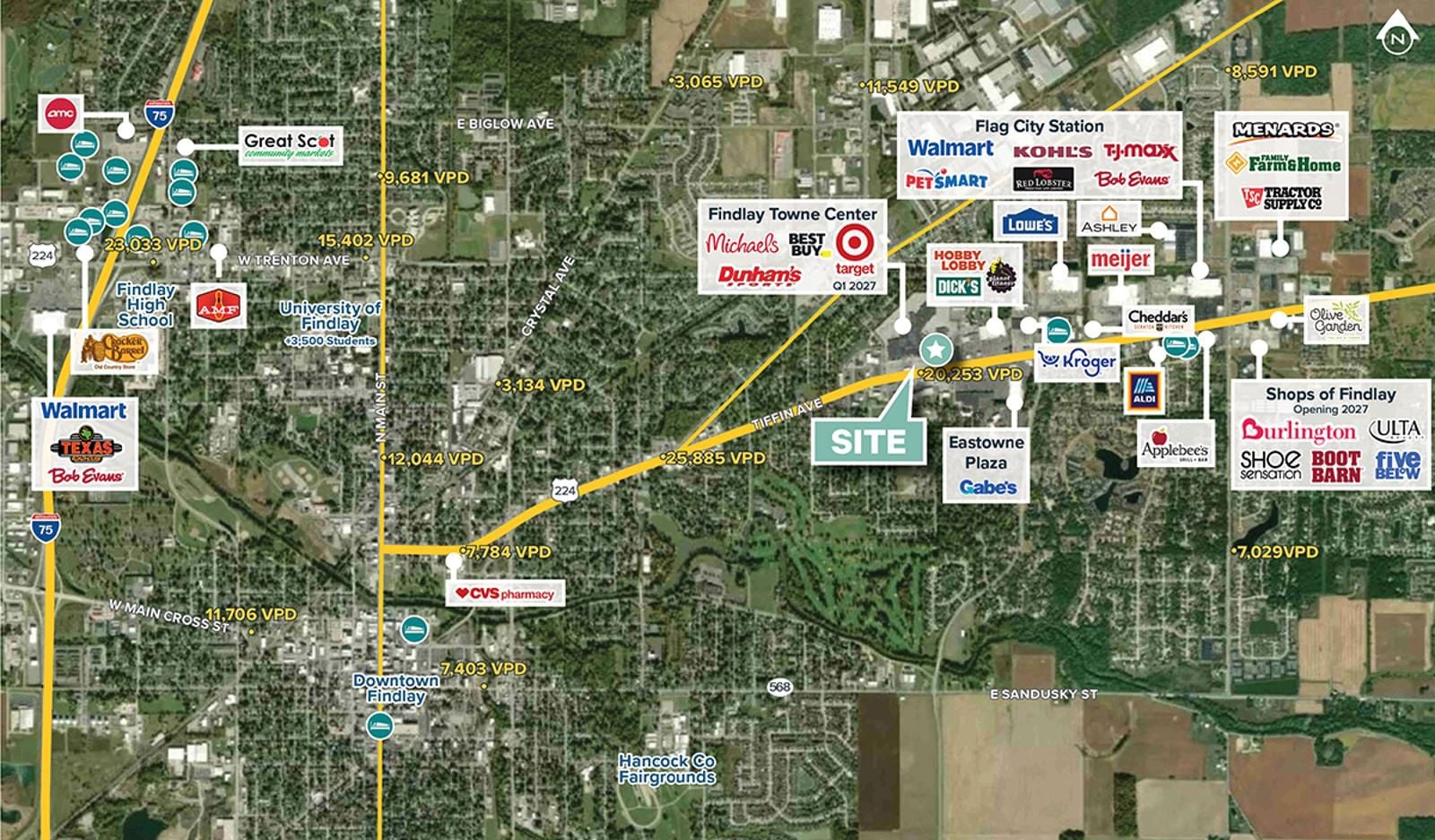 Findlay Towne Center_Map