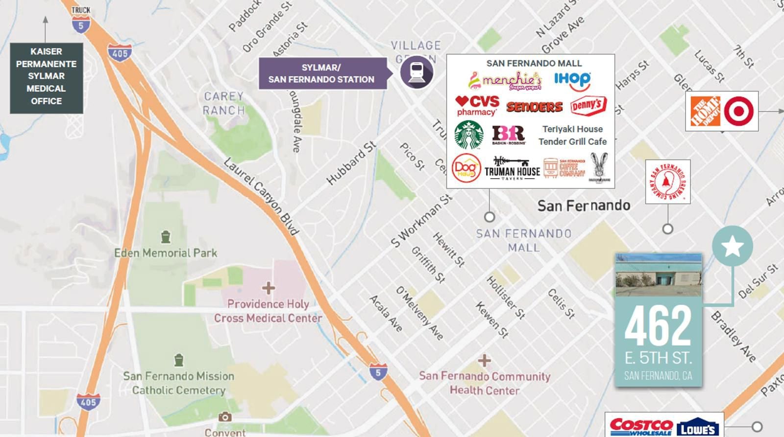 462 E 5th St _map