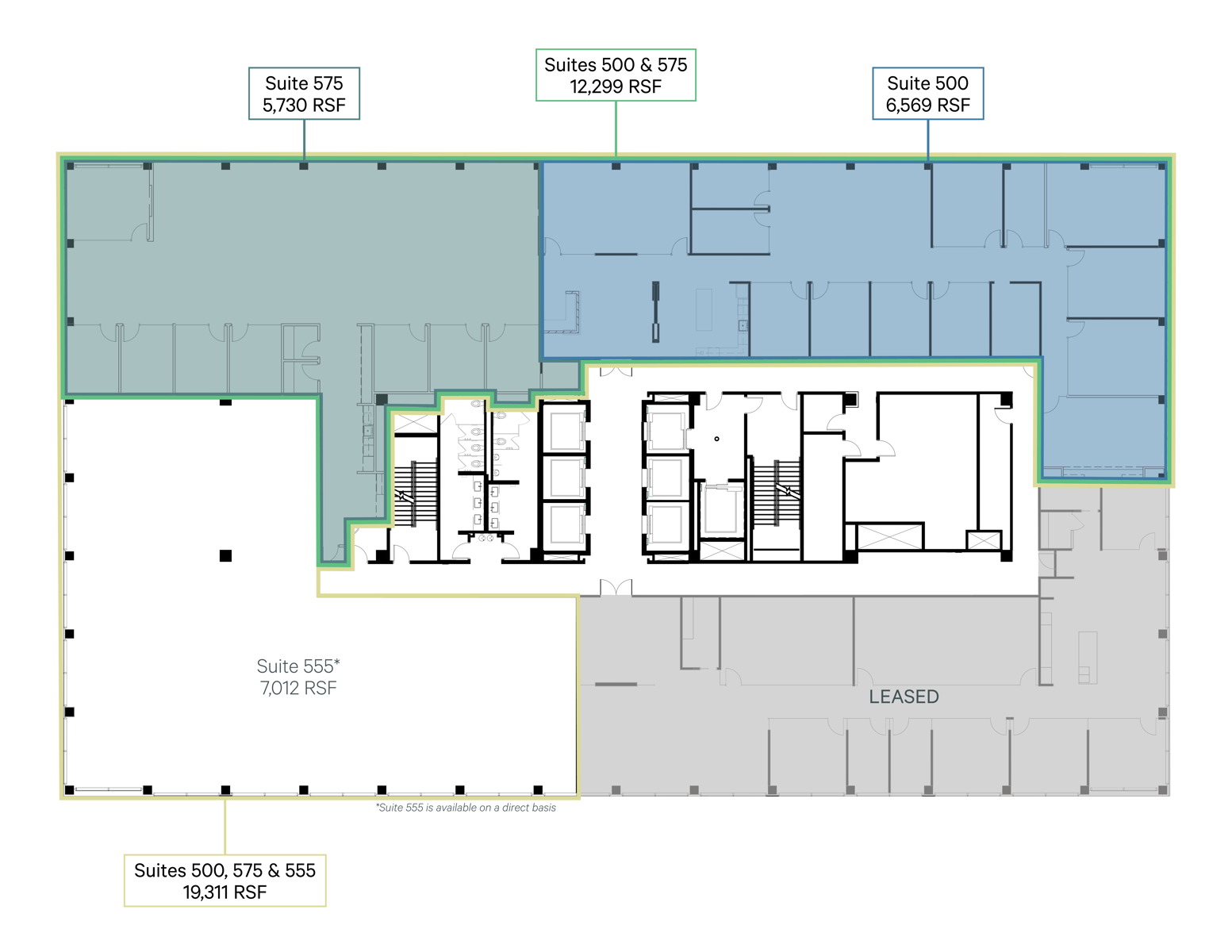 Suite 500 Floorplan