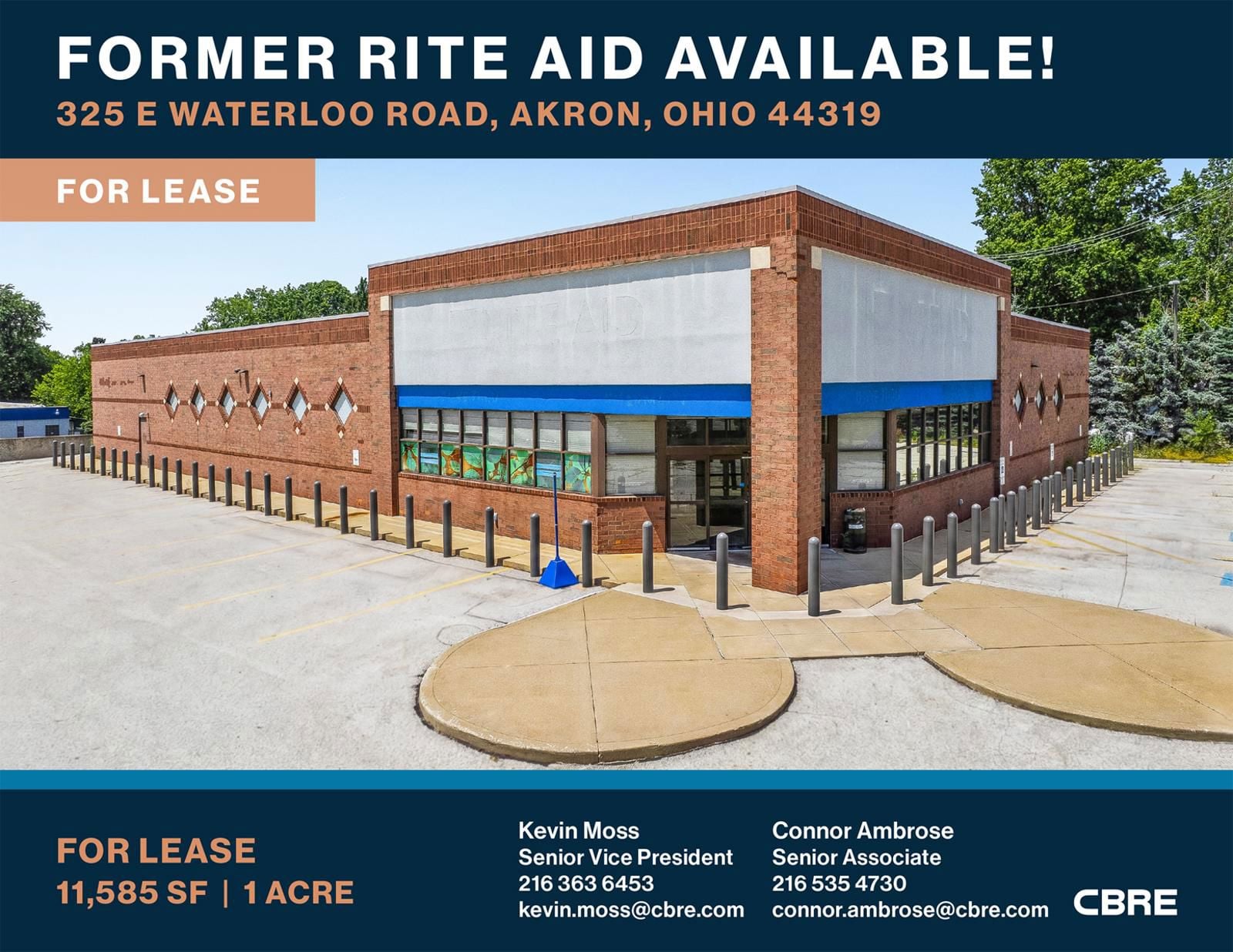 Former Rite Aid Available! 325 East Waterloo Road - Image 1
