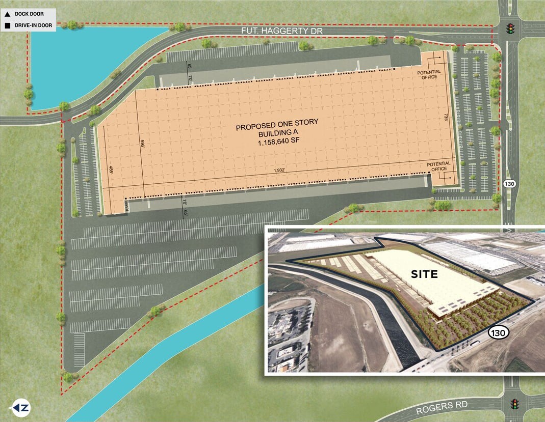 Patterson Logistics Center Site Plan