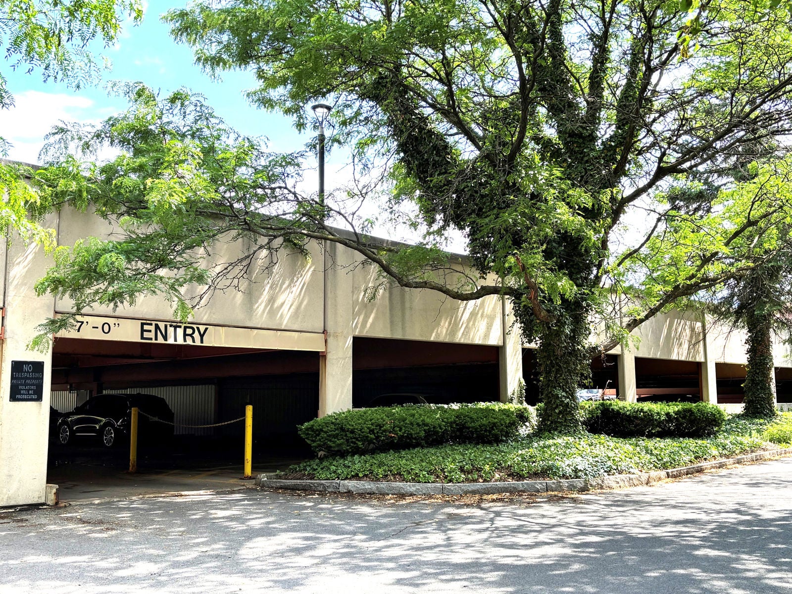 Parking Garage Entrance