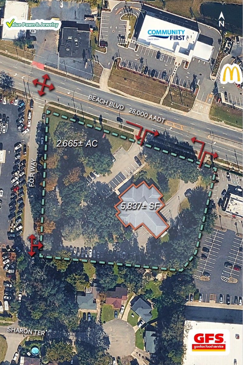 parcel - 5266 beach blvd