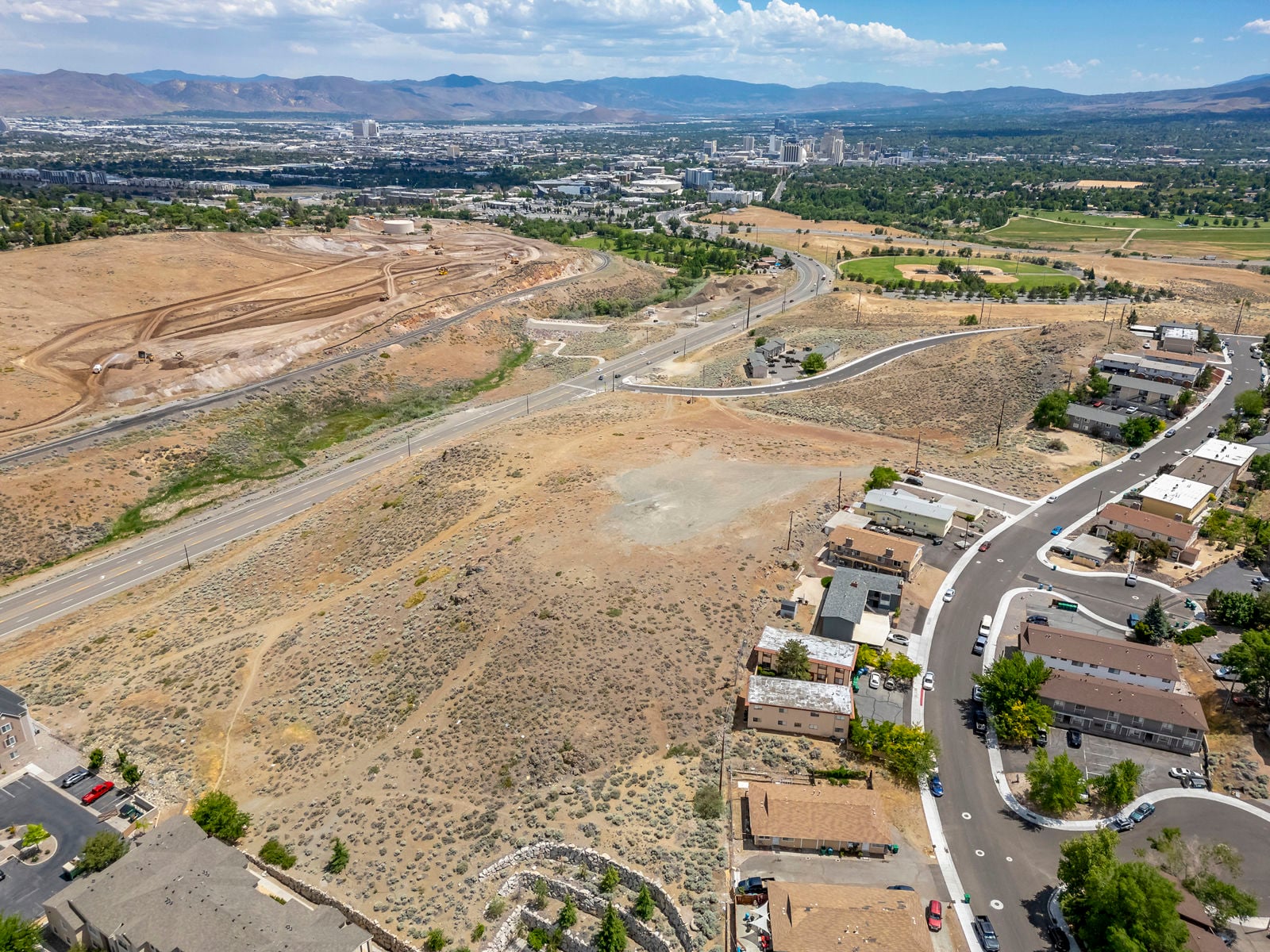 Downtwon UNR Aerial