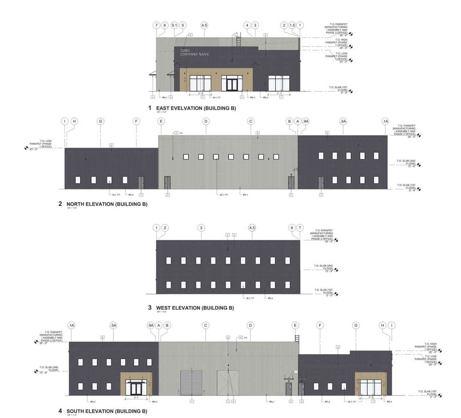 Updated Elevations