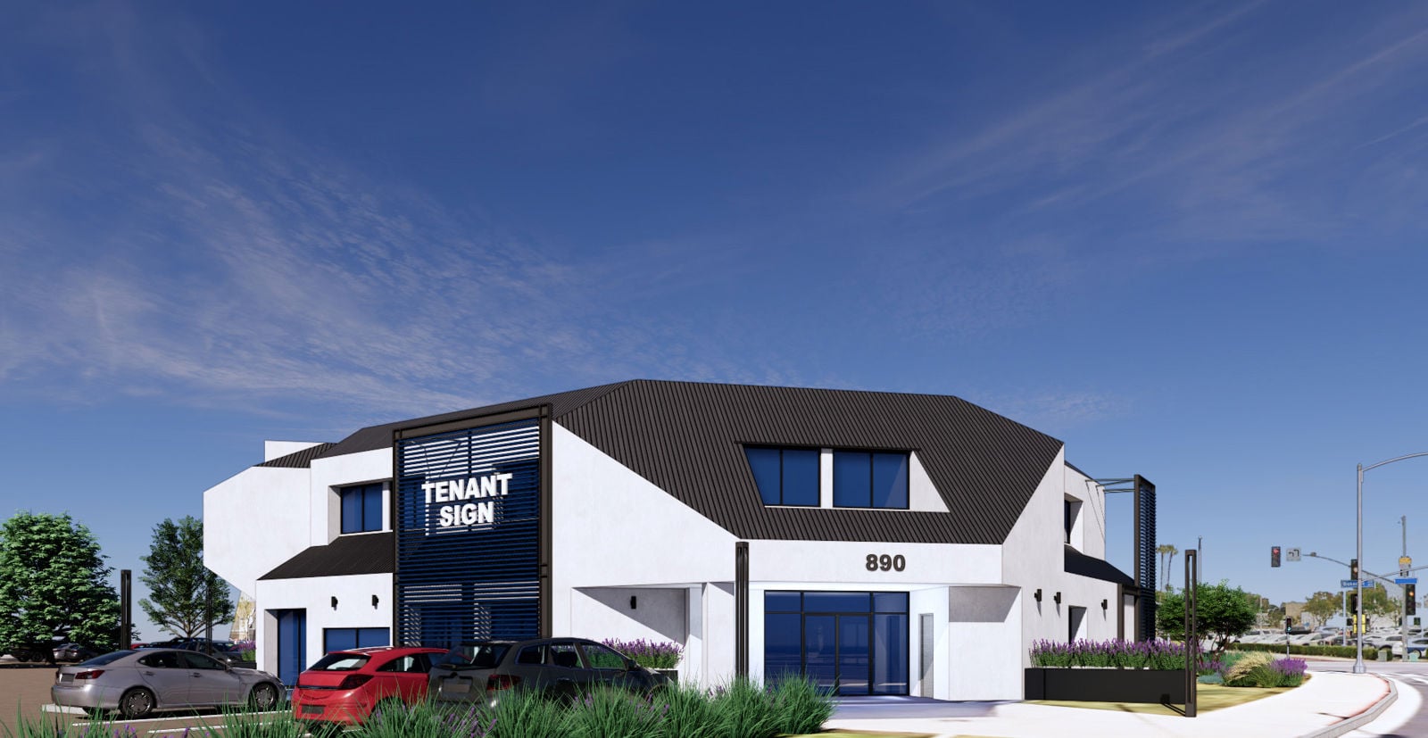 890 W Baker Street - 2nd Building Rendering - Updated