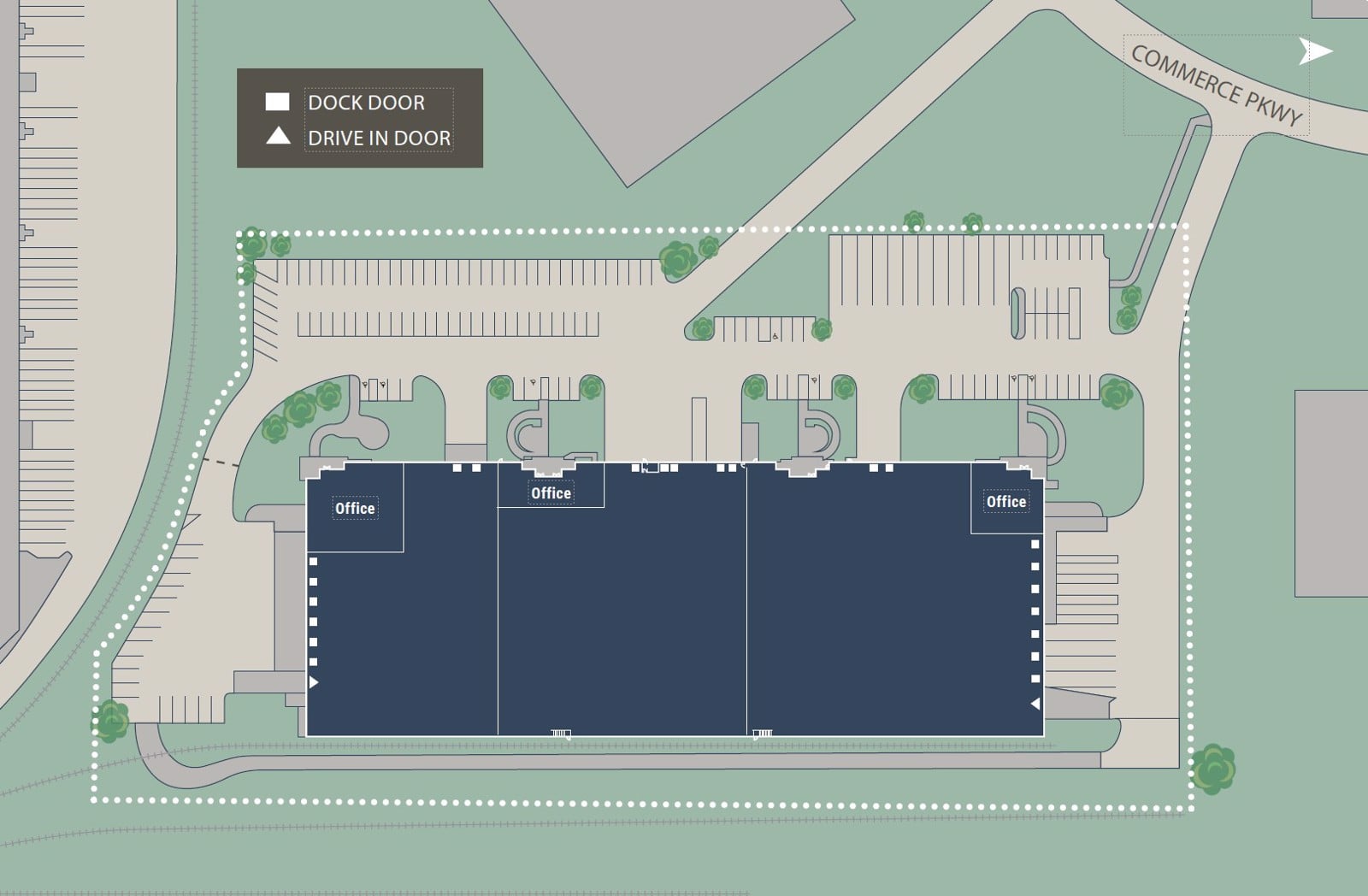 9755-71 Commerce Pkwy_17_OM Site Plan_clean