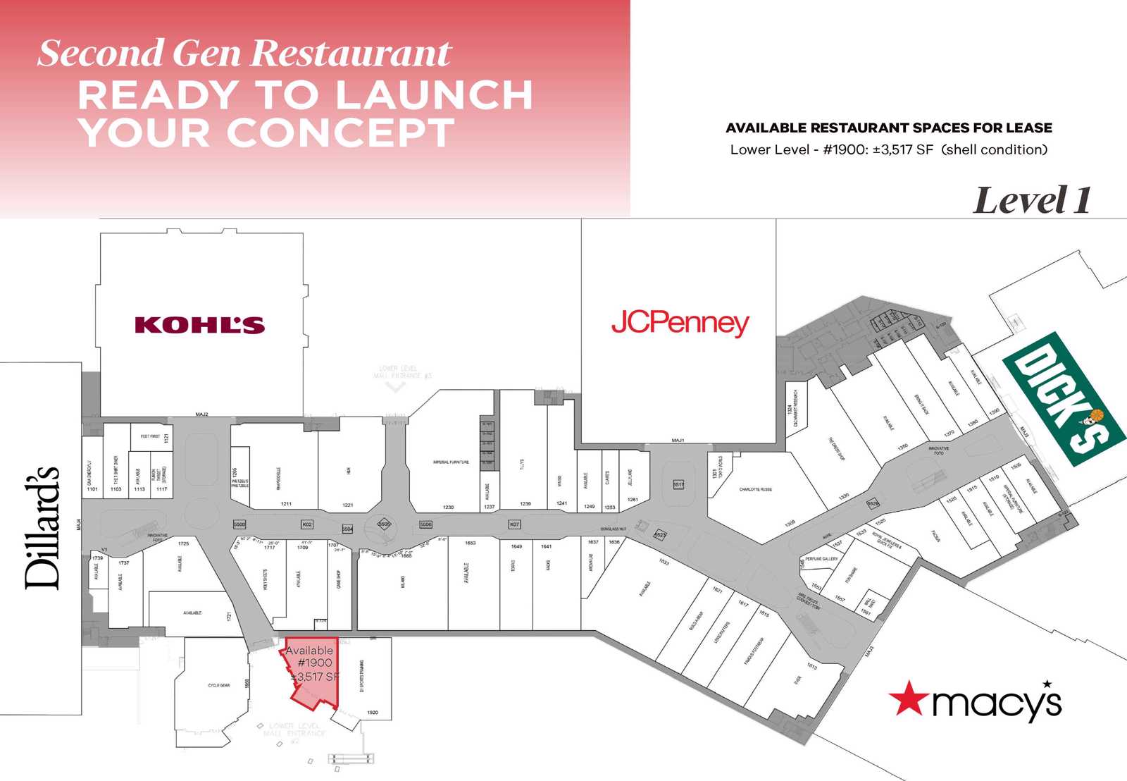 Floorplan Level 1
