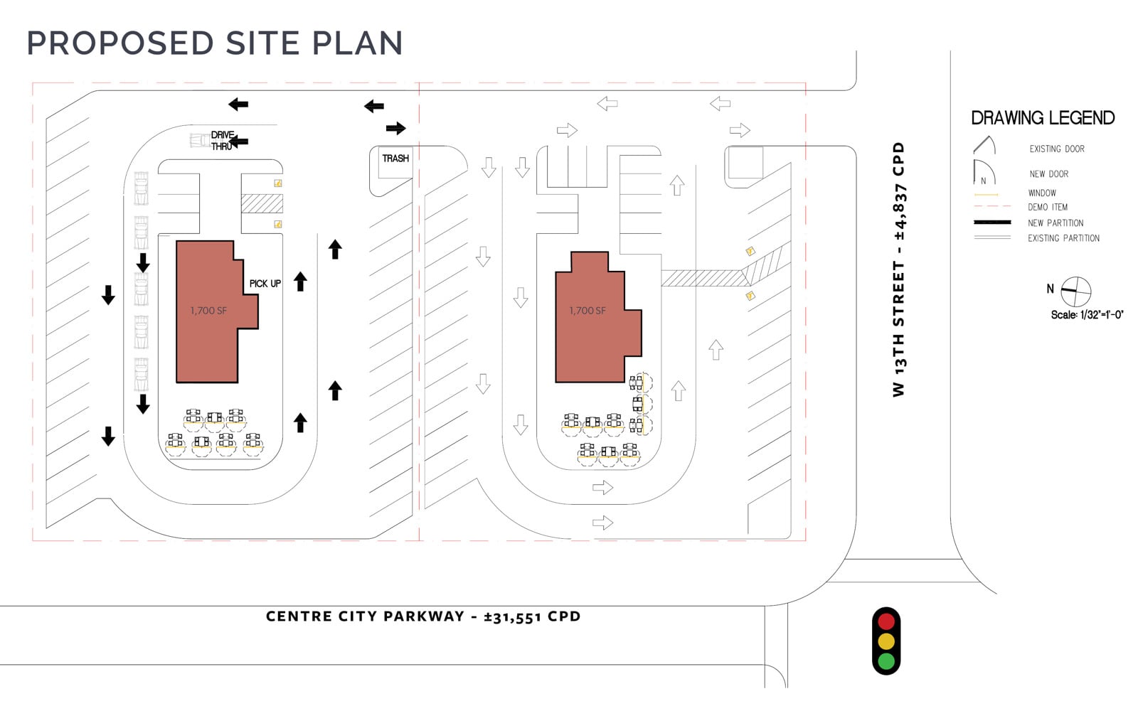 13th and Orange DF - site plan