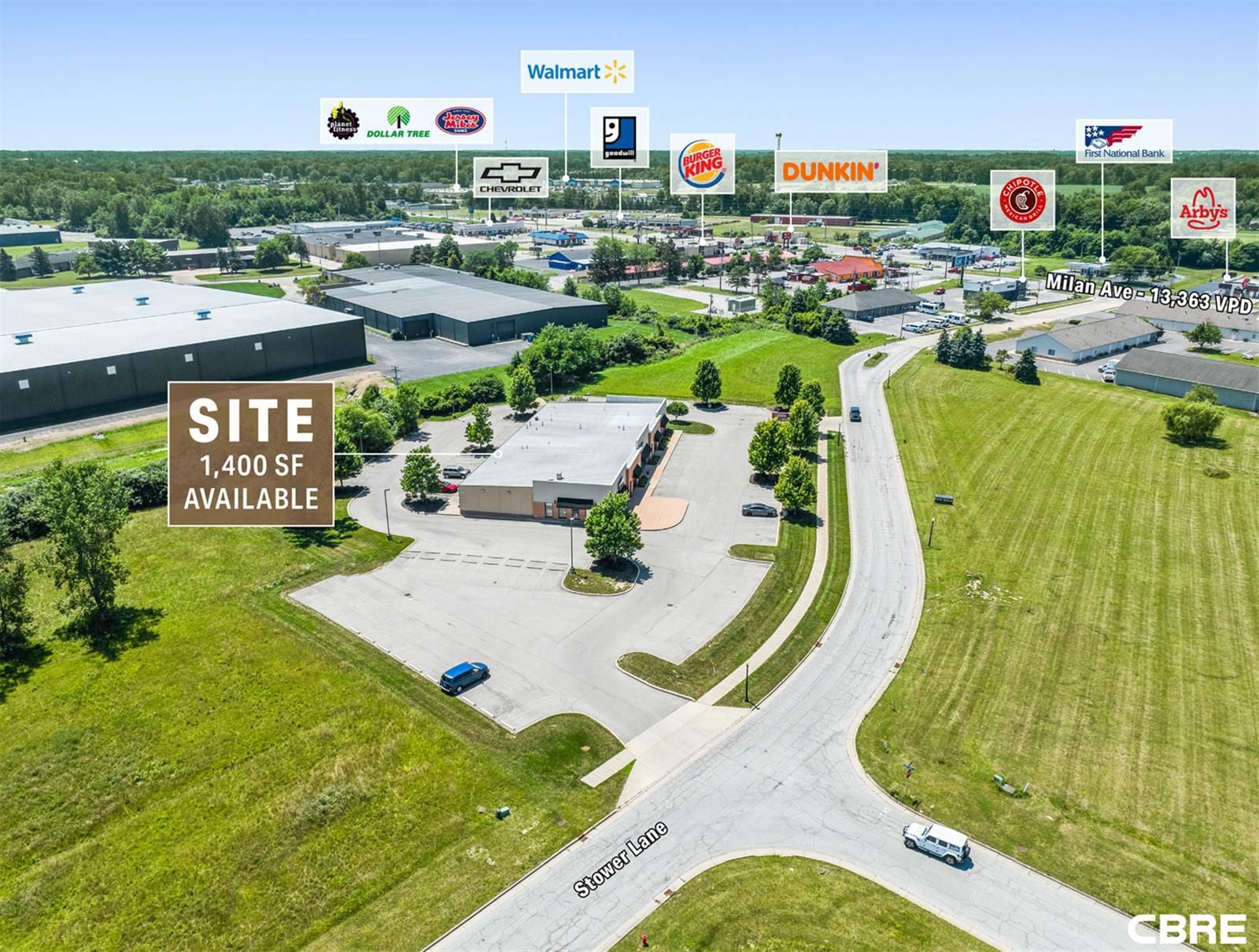 1,400 SF Retail/Office Available 56 Stower Lane - Image 2