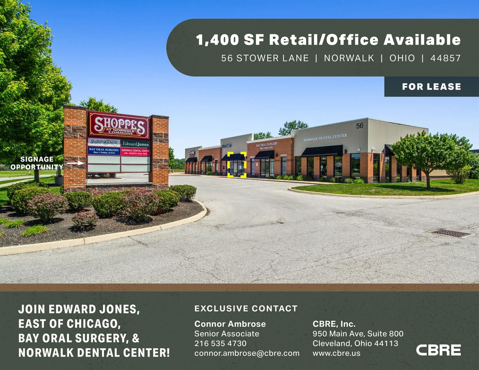 1,400 SF Retail/Office Available 56 Stower Lane - Image 1