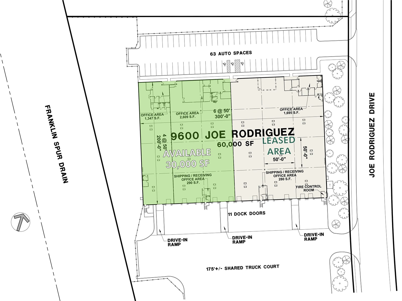 9600 JOE RODRIGUEZ Siteplan 30000 Available