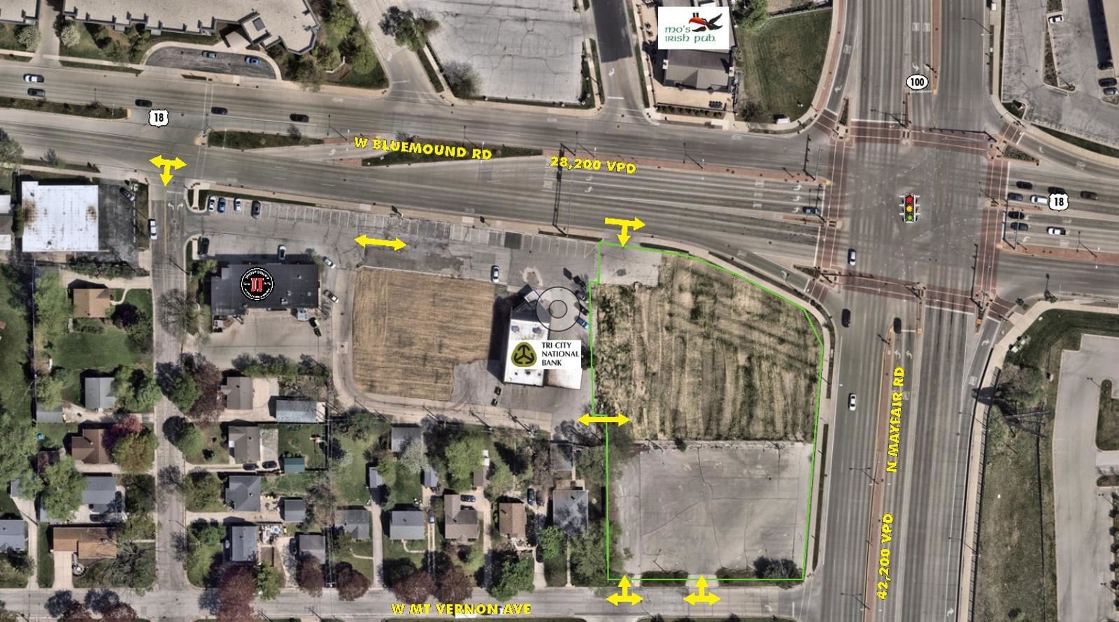 Prime Vacant Land  WI-100 & W Bluemound Rd, Wauwatosa, WI 53226, USA - Image 3