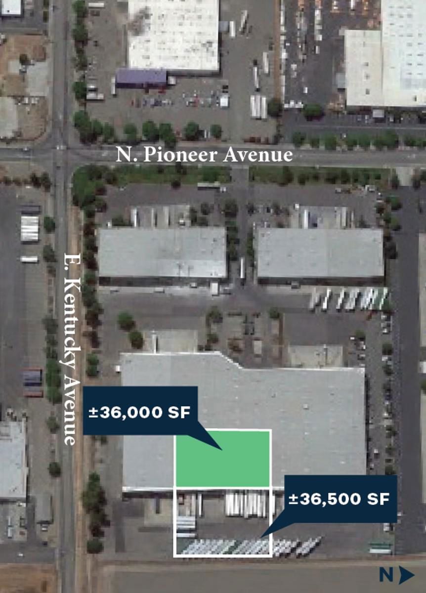 440 N Pioneer - Marked Map