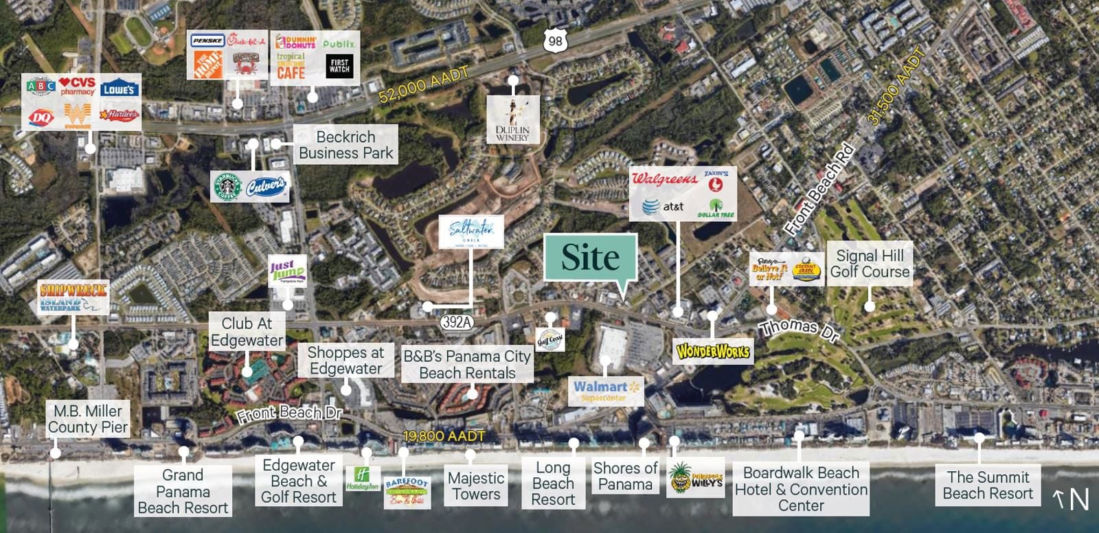 10100 Hutchison Blvd_Outparcel - Aerial
