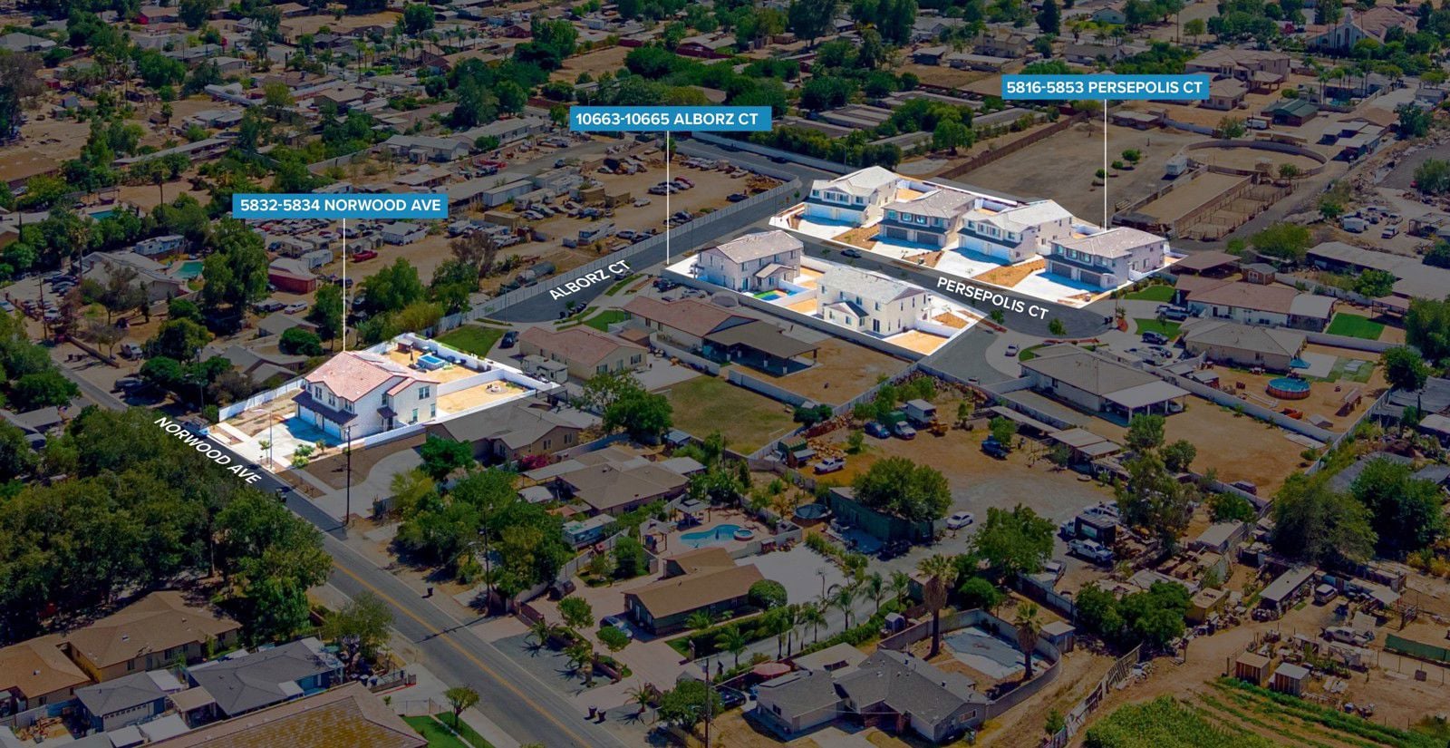 14 Unit Townhome Portfolio Highlighted