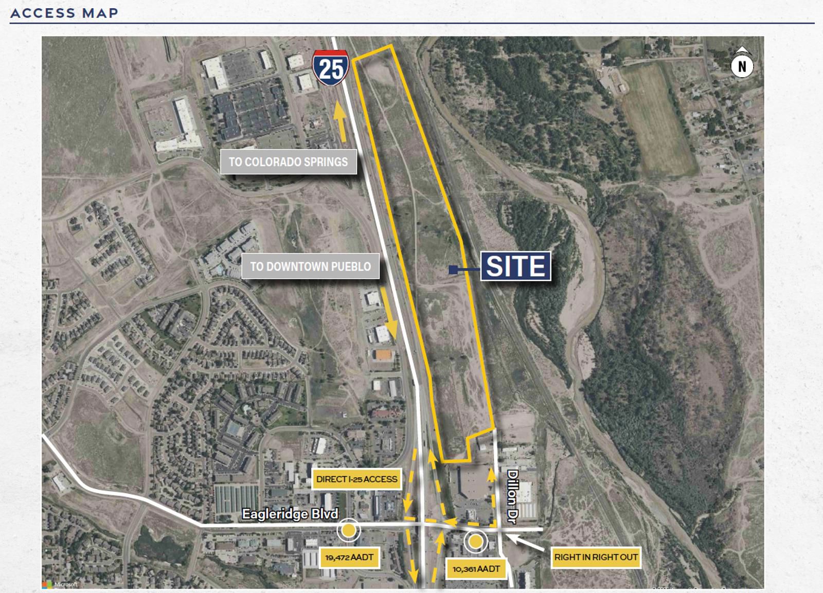 Eaglecross Business Center_Access Map