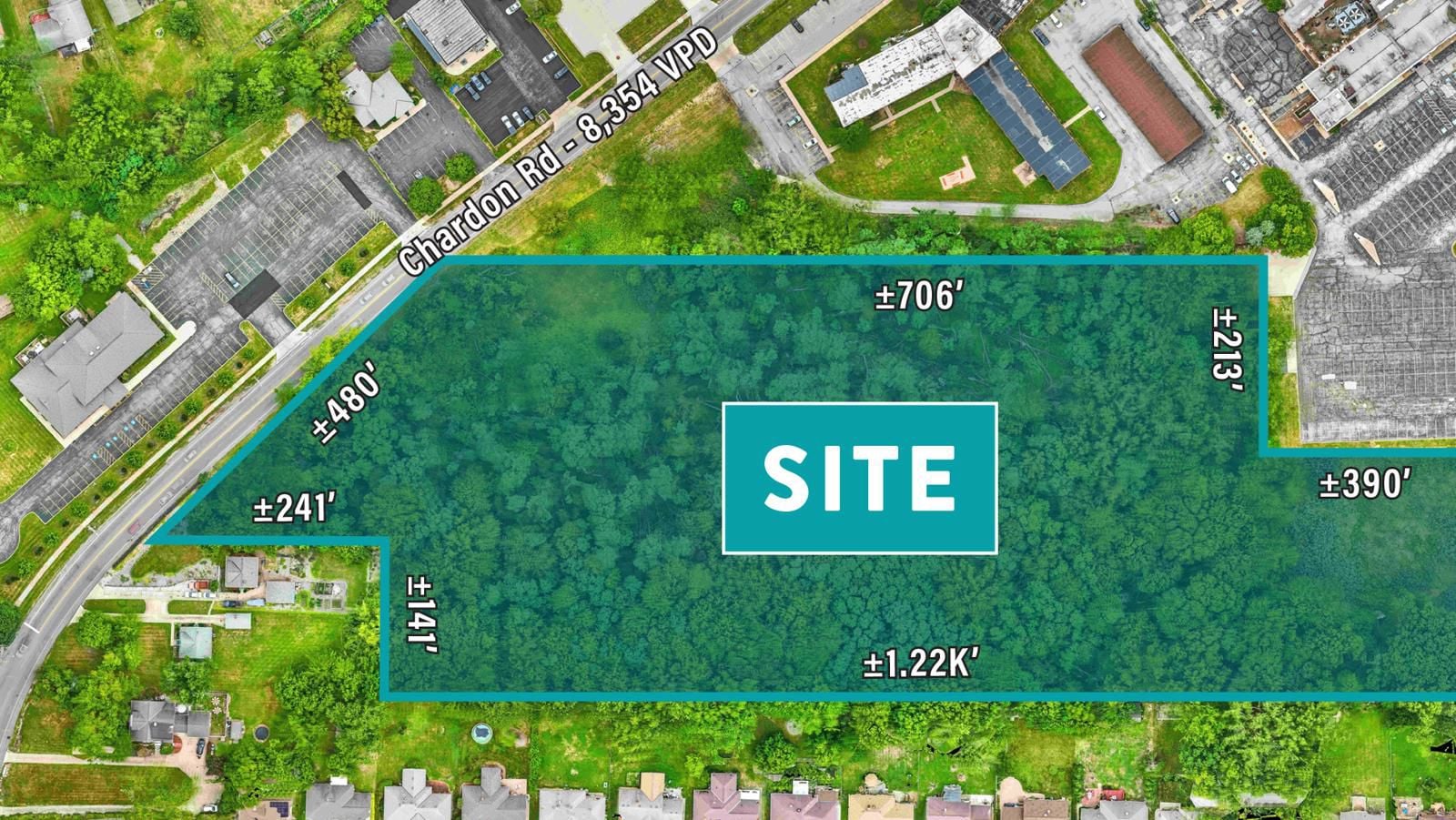 11.5 AC Development Site in Richmond Heights 26925 Chardon Road - Image 2