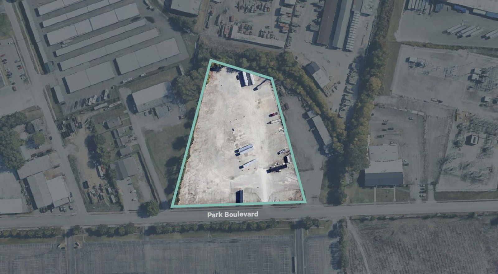 Marked Aerial - Park Blvd