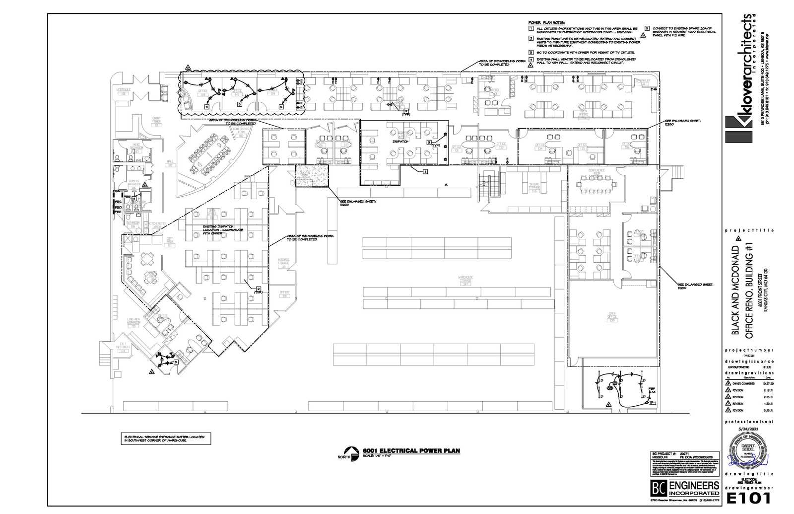 Black and McDonald - 6001 Building - Floor Plan