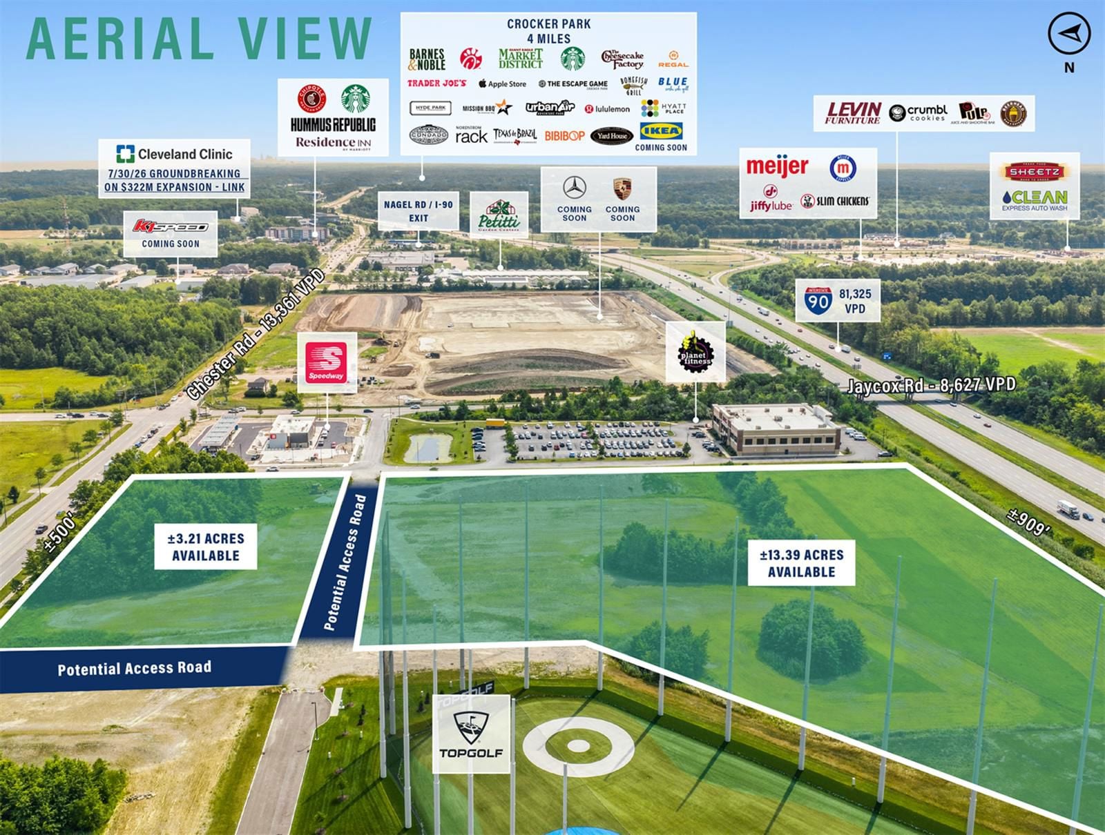 ±16.6 AC High Profile Development Site 35305 Chester Road - Image 4