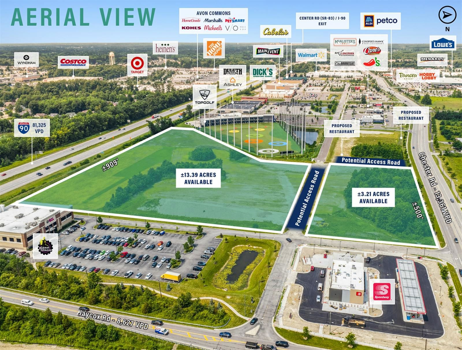 ±16.6 AC High Profile Development Site 35305 Chester Road - Image 6