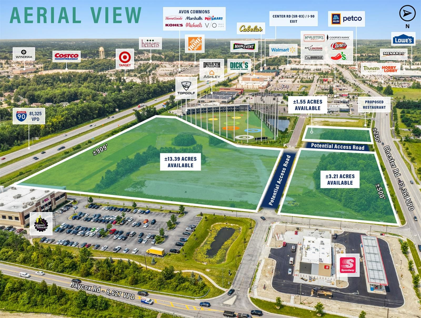 ±18.15 AC High Profile Development Site 35305 Chester Road - Image 6