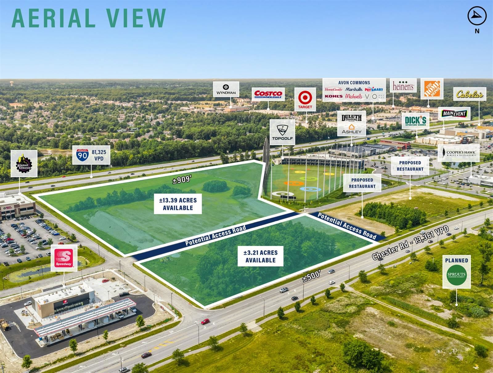 ±16.6 AC High Profile Development Site 35305 Chester Road - Image 5