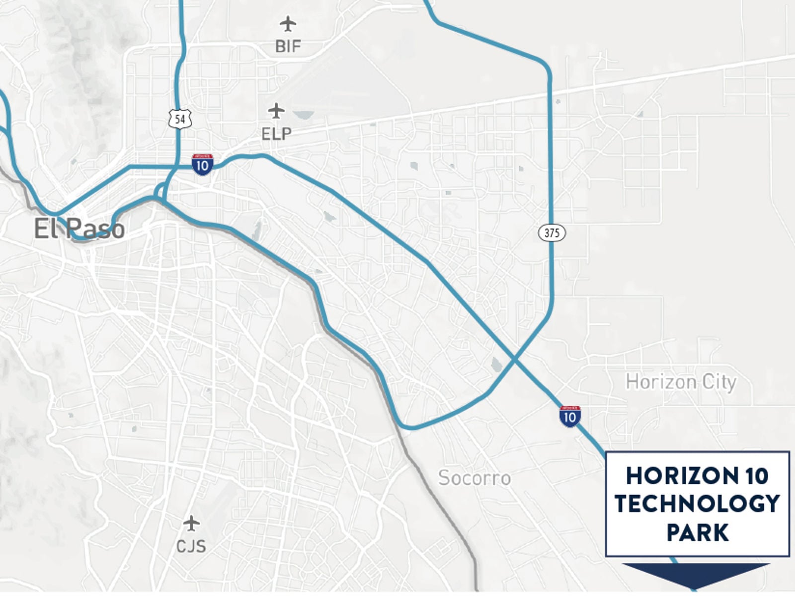 Horizon 10 Technology Park - Map View