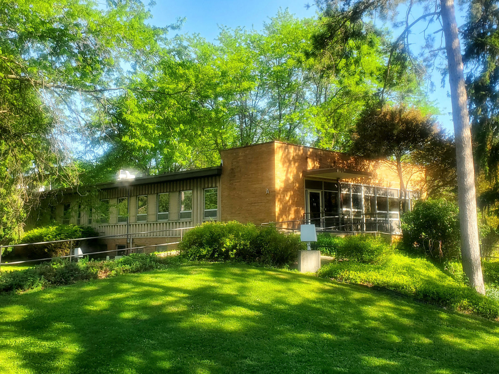 Exterior from entrance 