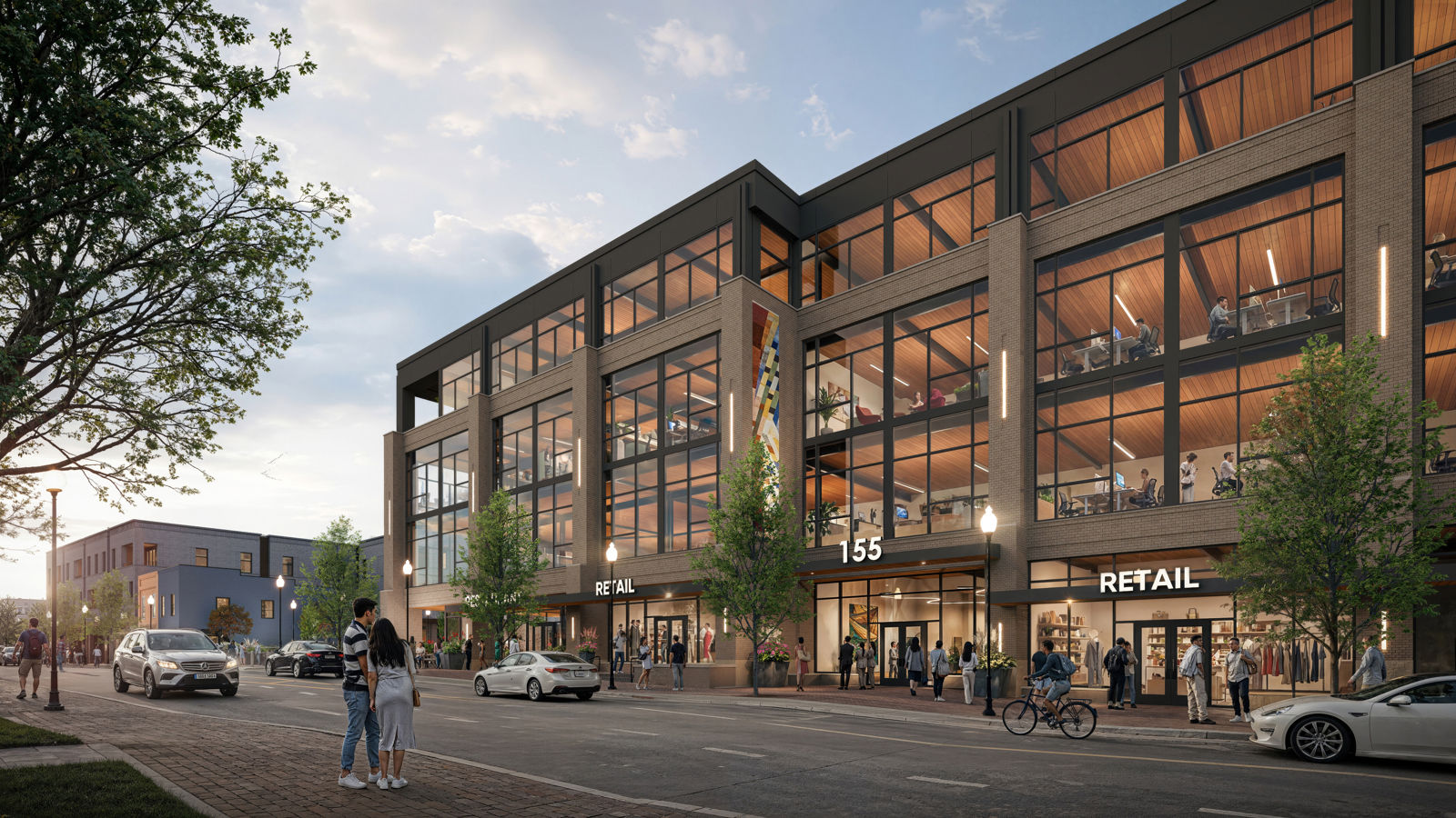 34057 North Office from Street Rendering