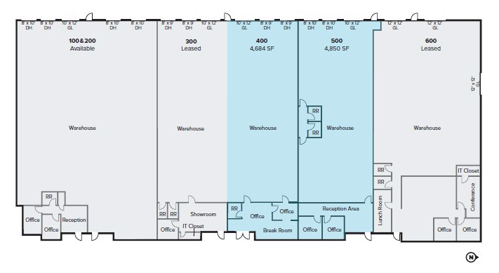 3350 W Directors Row Plan_Units 400-500_08-26